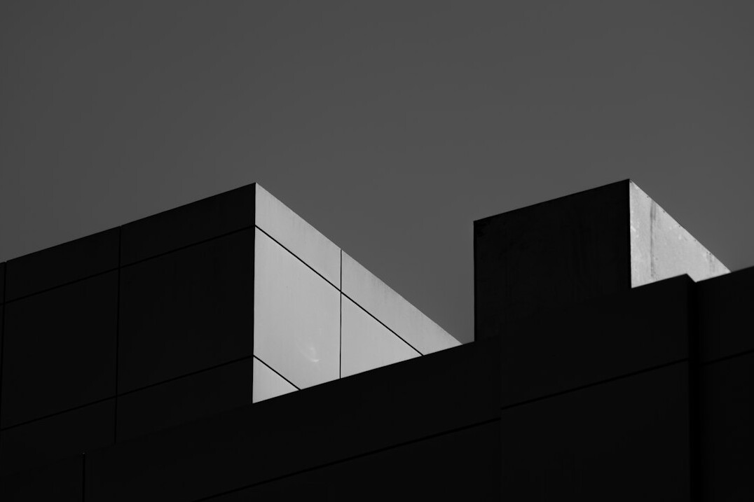 Minimalist modern Danish building facade